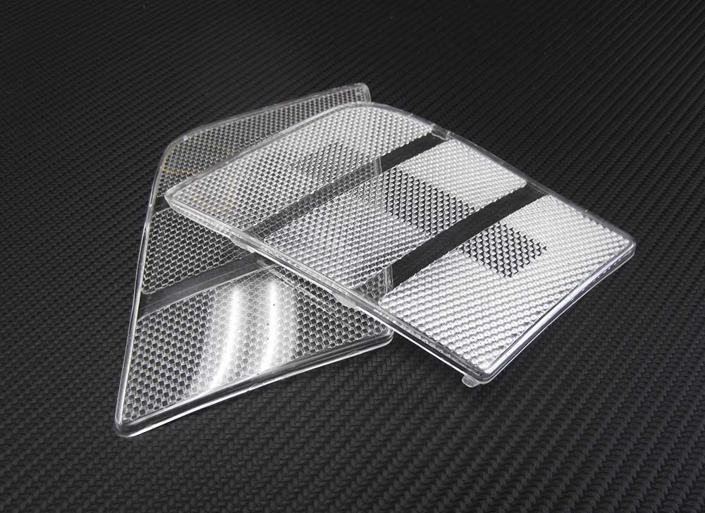 Smoke Tinted Headlight Corner Reflectors For Ford Mustang (1999-2004) – Pair
