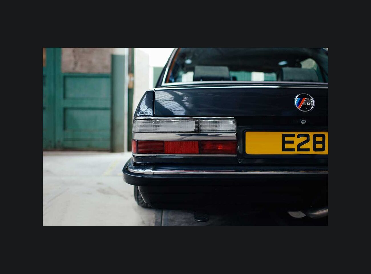 1981-1988 BMW e28 Clear Tail Light Segments