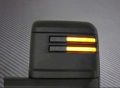 Amber turn signals