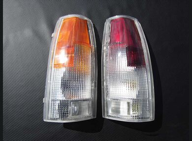 with red/amber reflectors