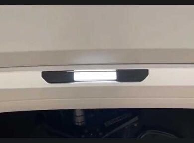 Smoked lenses with white led