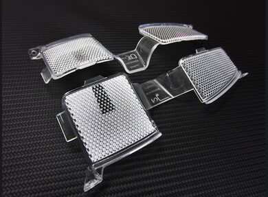 2005-2007 Superduty Clear Headlight Markers