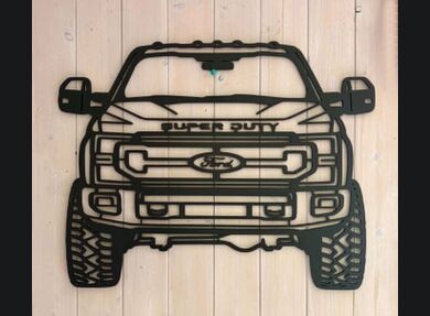 2020 superduty w/ custom grill