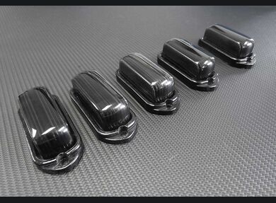 1973-1987 Chevrolet/GMC Truck Clear Tailgate lenses (OEM Style)