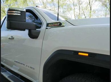2020+ Sierra HD Clear Fender Markers