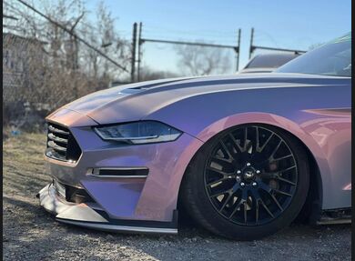 2018+ Mustang Clear Headlight Markers