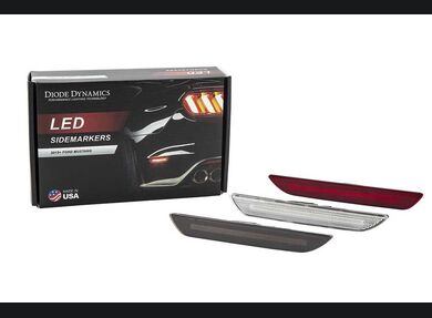 2015+ Mustang Clear Side Markers