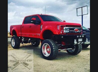 2017-19 Superduty Clear Headlight Markers (Halogen).