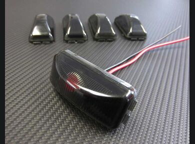 1973-1987 Chevrolet/GMC Truck Clear Tailgate lenses (aftermarket)