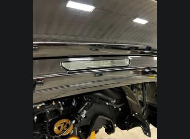 Smoked lenses, black housings, white led boards