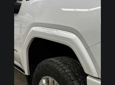 Clear lenses, white housings, white led boards