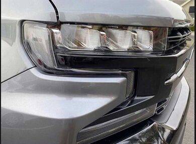 2019+ Silverado Clear Headlight Markers (LED)