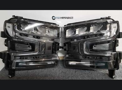 2019+ Silverado Clear Headlight Markers (LED)