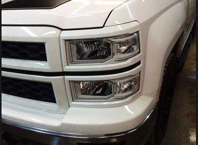 2014-15 Silverado Clear Headlight Markers (Halogen)