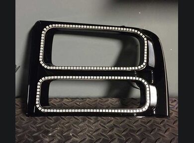 2005-2007 Superduty Clear Headlight Markers