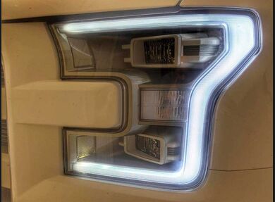 2015-17 F-150 Clear Headlight Markers (LED)