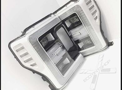 2017-19 Superduty Clear Headlight Markers (LED)