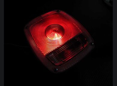 Jeep Wrangler / Ford F100 F150 / Dodge Warlock Power Wagon Stepside Clear Tail Lights