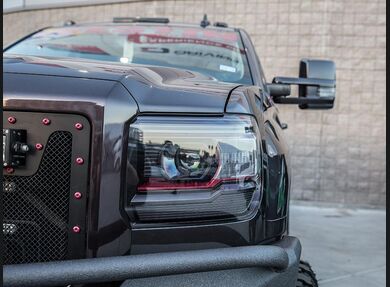 2014-19 Sierra Clear Headlight Markers