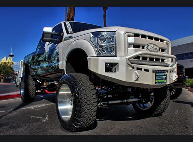2011-2016 Superduty Clear Headlight Markers