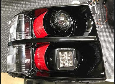2007-2013 Silverado Clear Headlight Markers