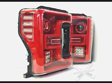 2017-19 Superduty Clear Headlight Markers (Halogen)