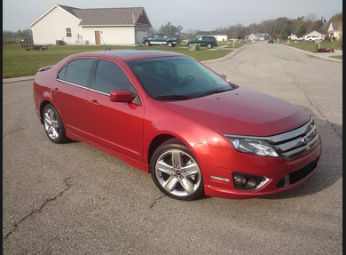 2010-2012 Ford Fusion Clear Side Markers