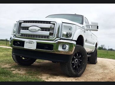 2011-2016 Superduty Clear Headlight Markers