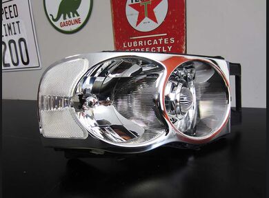 2002-2005 Ram Clear Headlight Markers