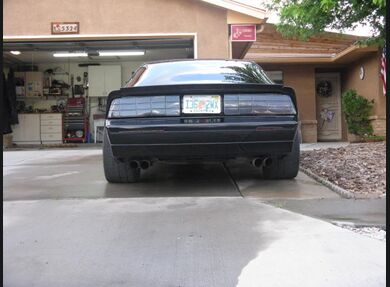 1985-1992 Camaro  Clear Tail Light Lenses