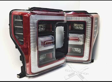 2017-19 Superduty Clear Headlight Markers (LED)