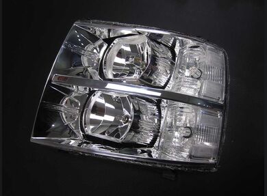 2007-2013 Silverado Clear Headlight Markers