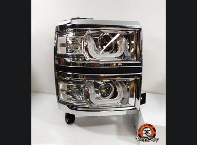 2014-15 Silverado Clear Headlight Markers (Projector)