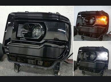 2014-19 Sierra Clear Headlight Markers