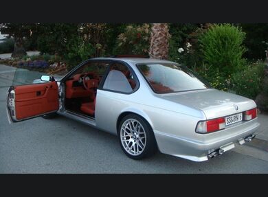 1976-1989 BMW e24 Clear Tail Lights