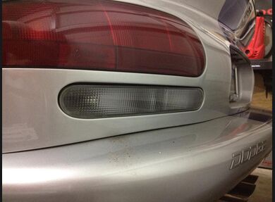 Light smoked lenses on grey housings