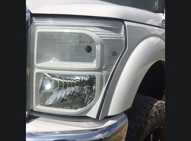 2011-2016 Superduty Clear Headlight Markers