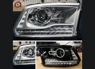 2013-18 Ram Clear Headlight Markers (Projector)