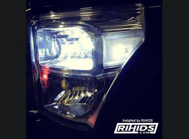 2011-2016 Superduty Clear Headlight Markers