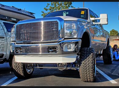 2011-2016 Superduty Clear Headlight Markers