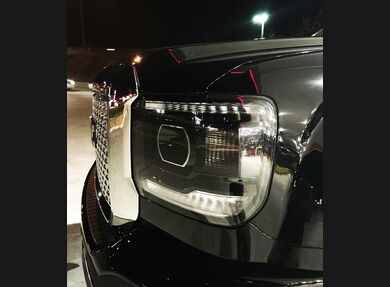 2014-19 Sierra Clear Headlight Markers