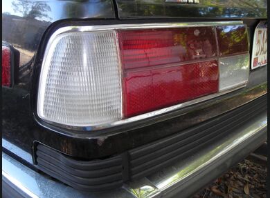 1976-1989 BMW e24 Clear Tail Lights