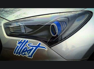 2013+ Genesis Clear Headlight Markers