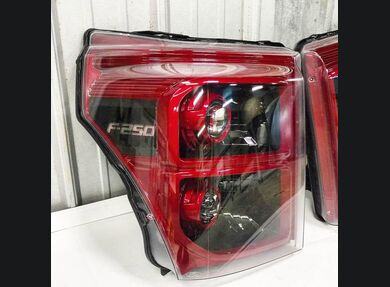 Clear lens, masked and painted