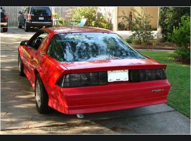 1985-1992 Camaro  Clear Tail Light Lenses