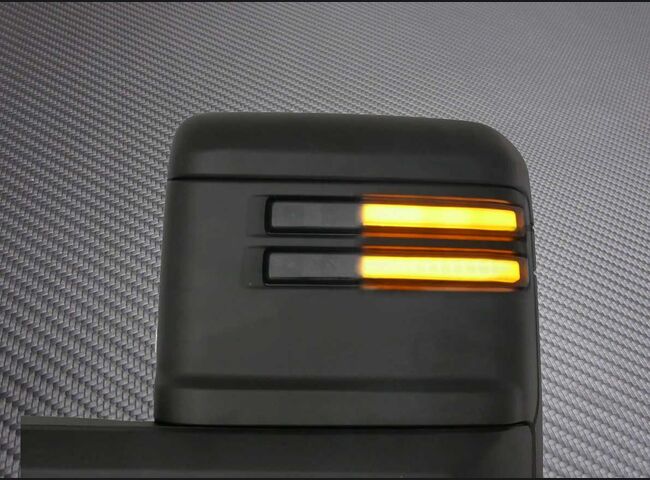 Amber turn signals