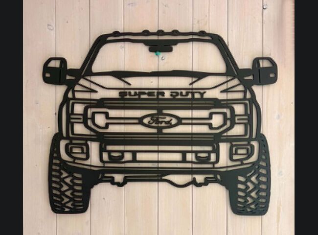 2020 superduty w/ custom grill
