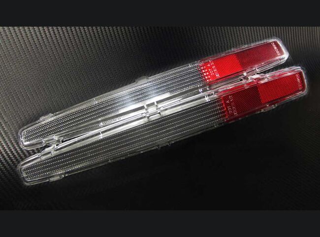 1989-1993 Cadillac Deville Clear Tail Lights