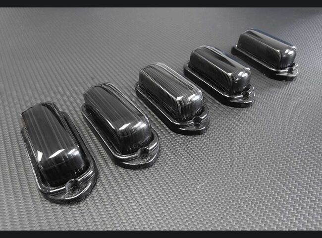 1973-1987 Chevrolet/GMC Truck Clear Tailgate lenses (OEM Style)