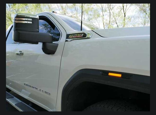 2020+ Sierra HD Clear Fender Markers